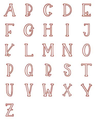Kiddo Monogram Set 4