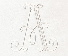 Arabesque Monogram Set 13