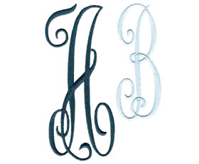 Arabesque Monogram Set 14