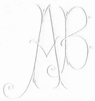 Arabesque XL Monogram Set 10