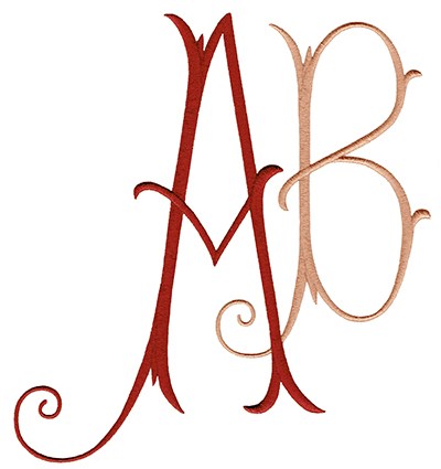 Arabesque XL Monogram Set 10