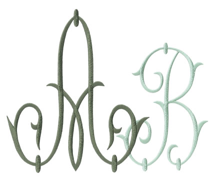 Arabesque XL Monogram Set 11