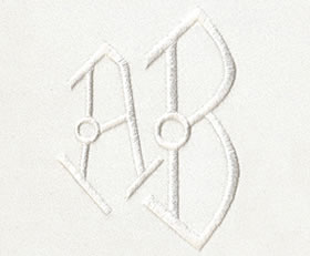 Art Deco Monogram Set 8