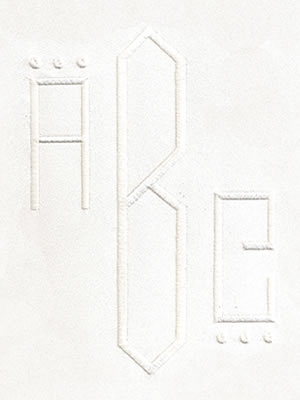 Art Deco XL Monogram Set 6