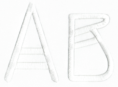 Arts and Crafts Monogram Set 11