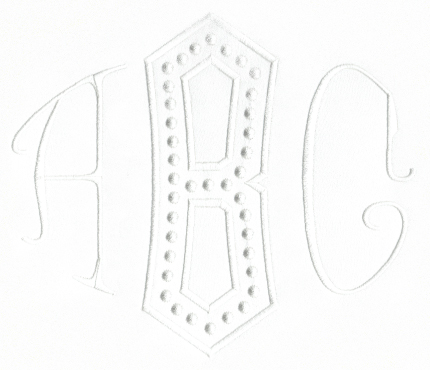 Baroque XL Monogram Set 4