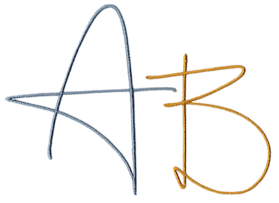 Brushwork Monogram Set 6