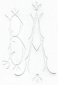 Gothic Monogram Set 16