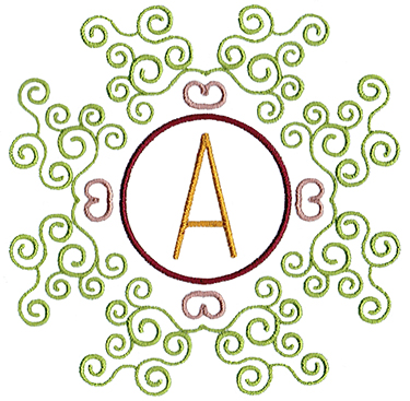 Gothic Monogram Set 20