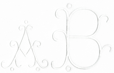 Victorian XL Monogram Set 14